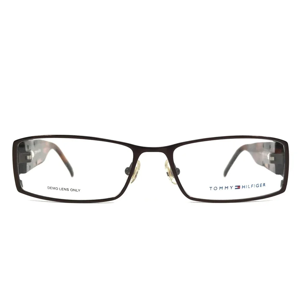 Tommy Hilfiger Eyeglasses Frames TH3410 DKBRN Dark Brown Gunmetal 54-16-140